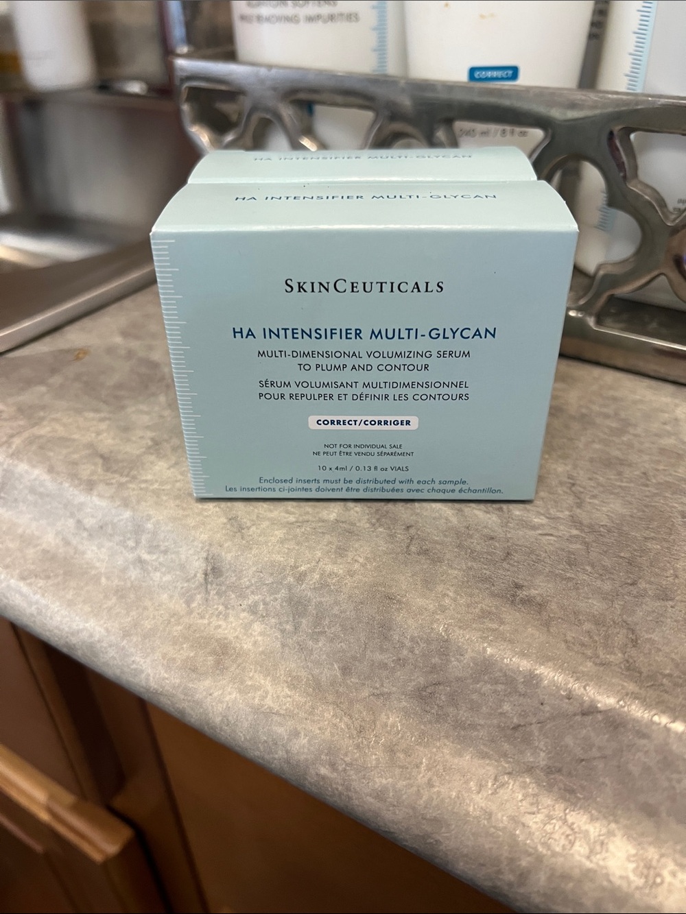 SkinCeuticals HA Intensifier Serum — Mint Blue Packaging